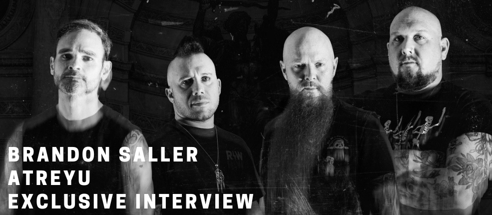 Brandon Saller Atreyu Exclusive interview